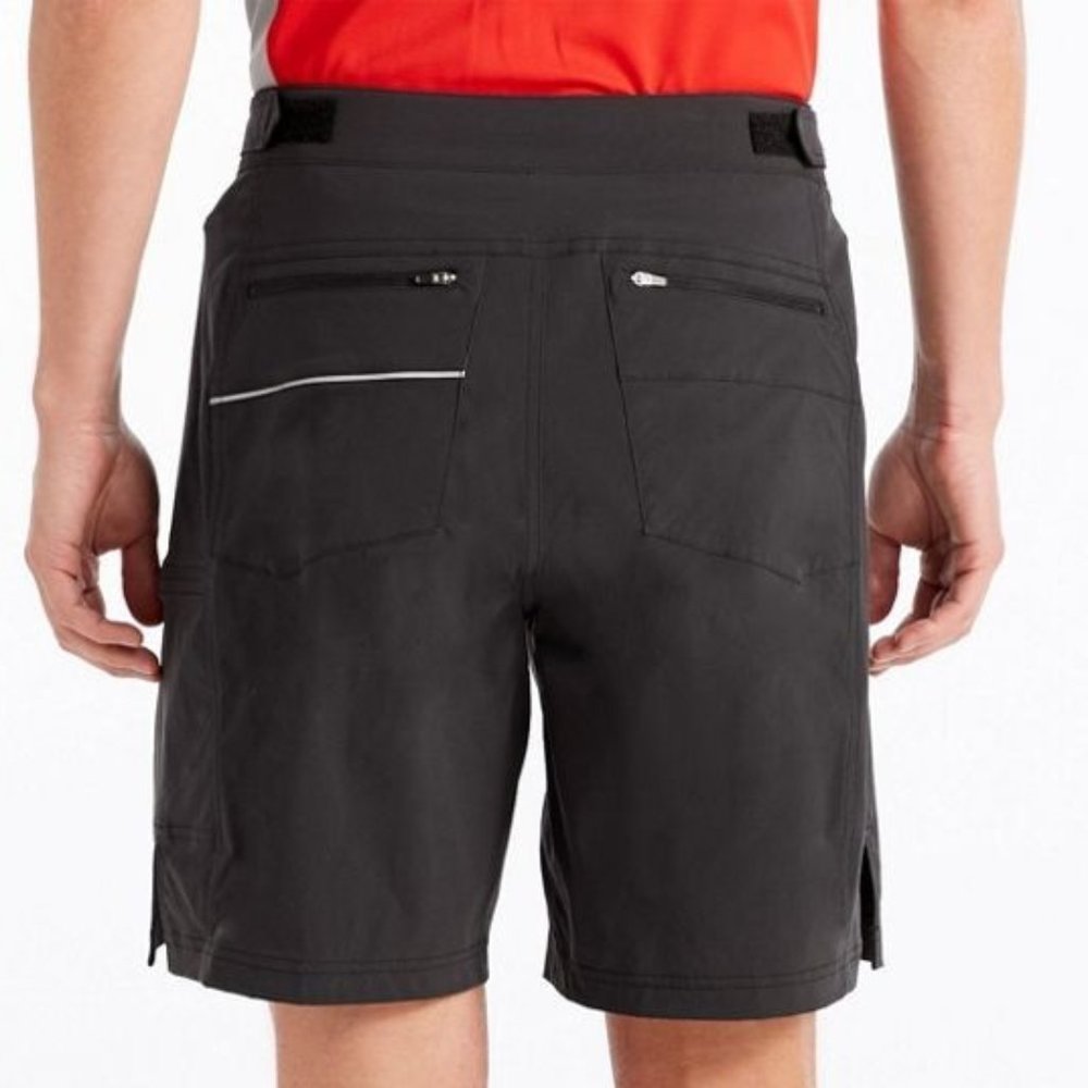 L.L. Bean XXL Black Hiking, Biking, Nylon & Spandex 2XL Cycling Shorts 503889